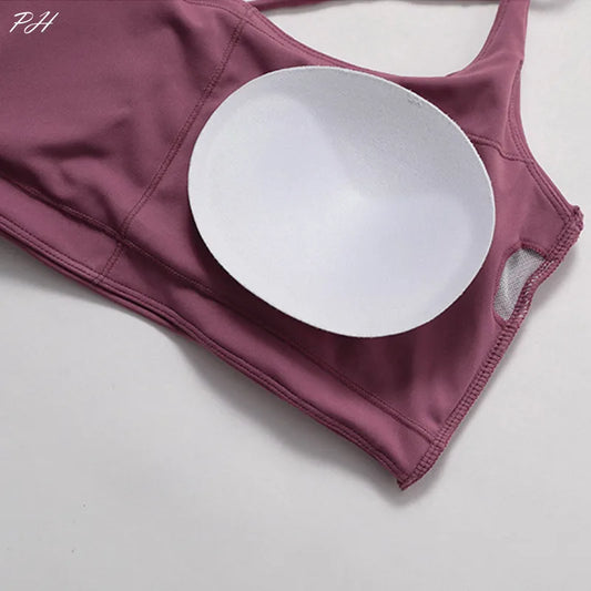 Women's Fitness Breathable Bras/Shorts Suit Combo